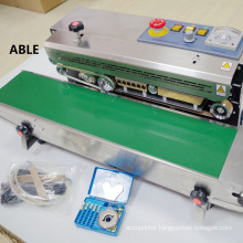 Sealer machinery Nitrogen filling sealing machine  plastic /rice bag sealing machine